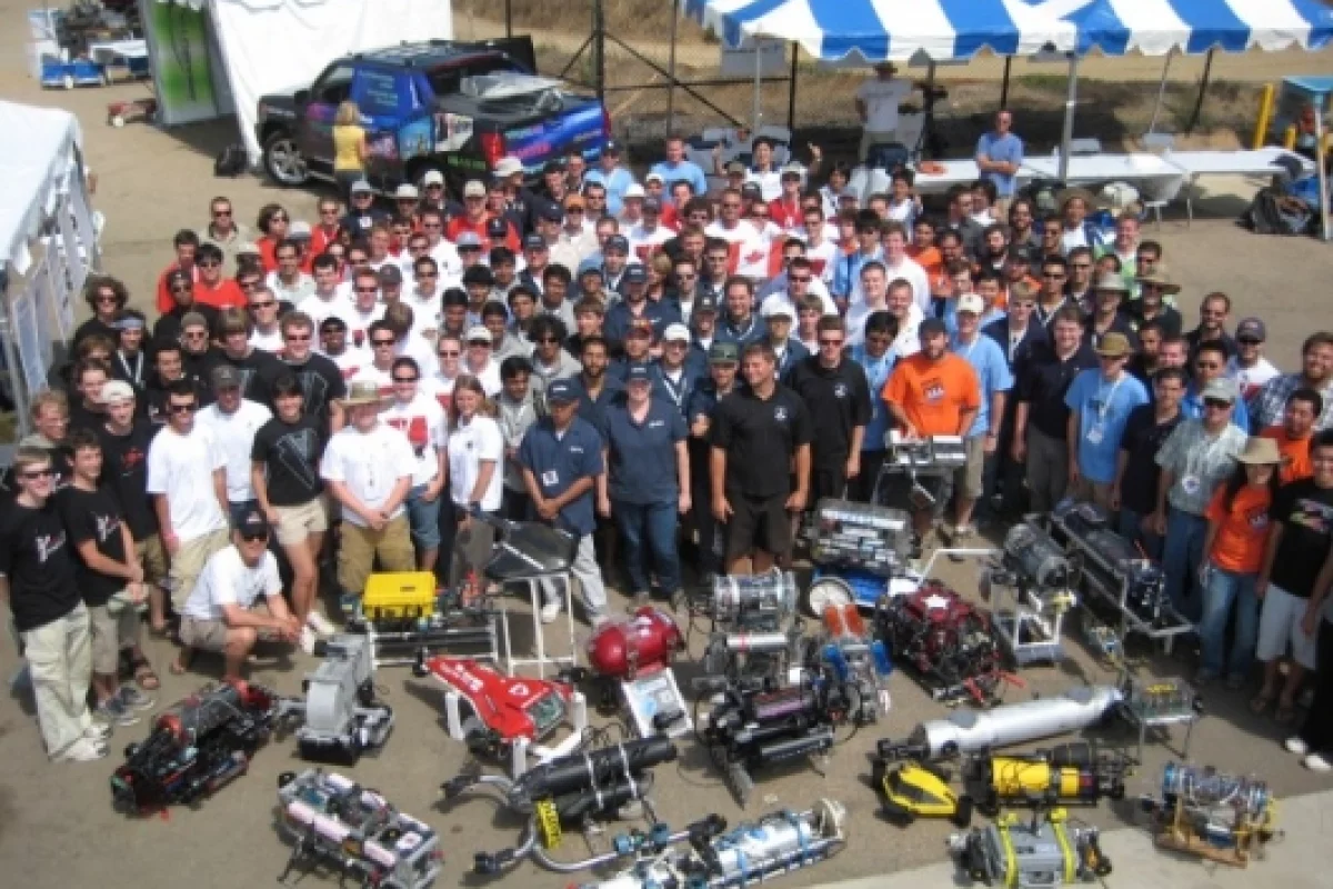 The International Autonomous Underwater Vehicle Competition challenges universities to design and build an AUV capable of navigating realistic underwater missions.