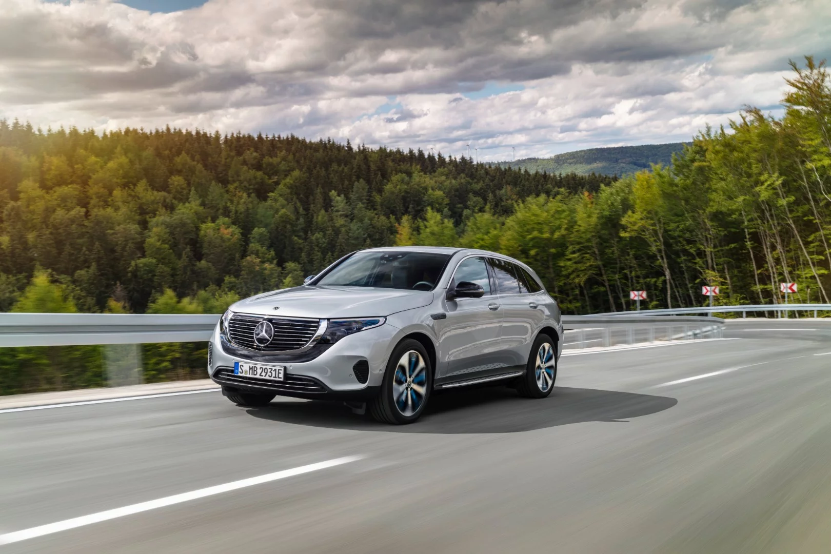 The Mercedes EQC will be available from mid-2019