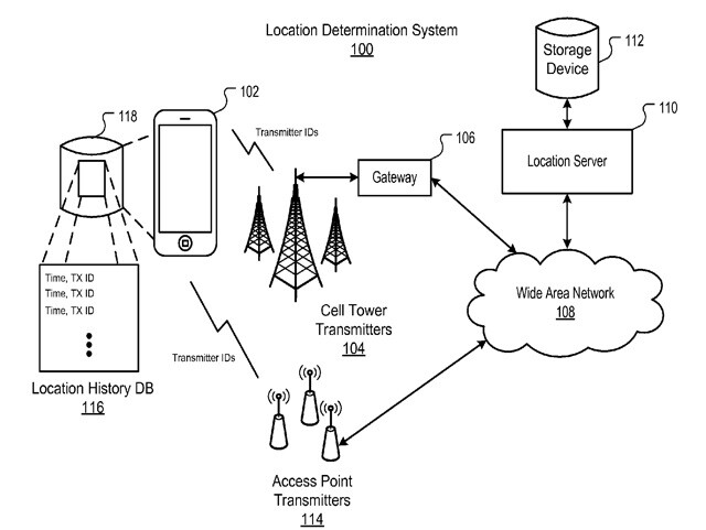 One of the illustrations from Apple's 2009 patent