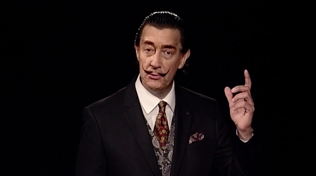 An AI-generated Salvador Dali is alive and taking selfies in a Florida