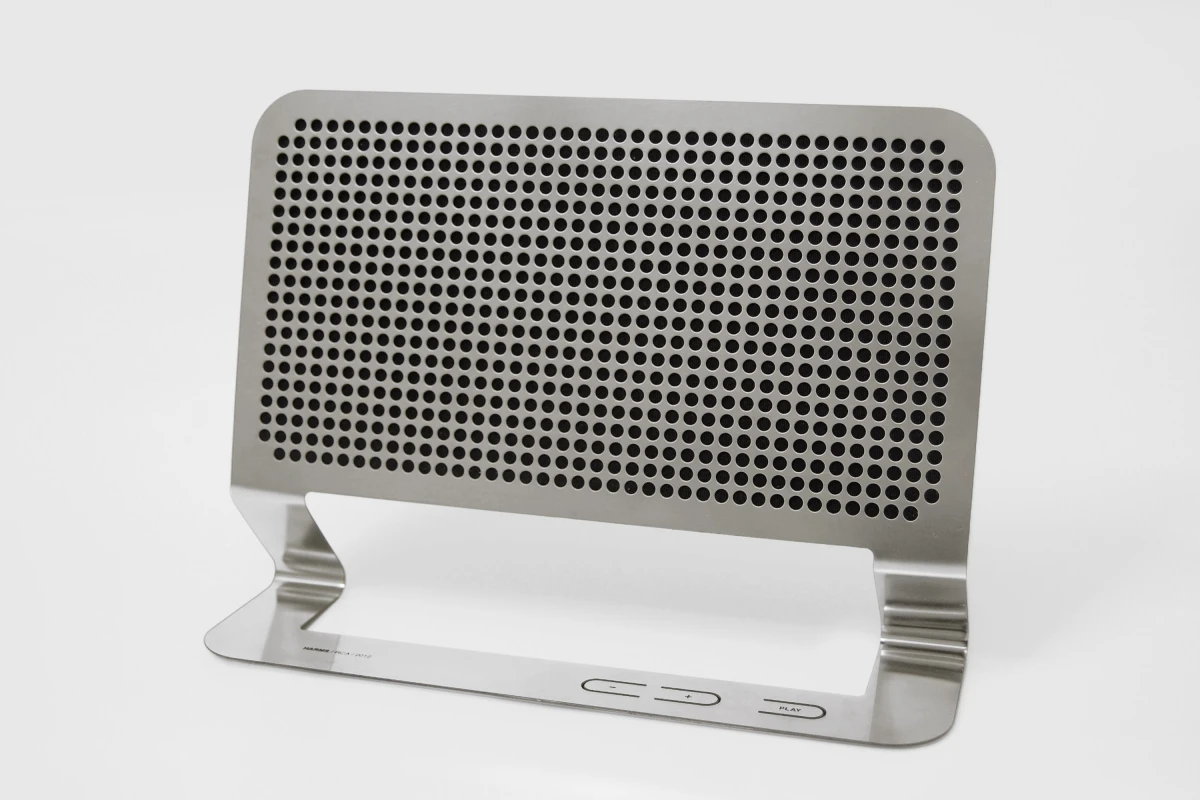 The "flat boombox" - though really it's a speaker