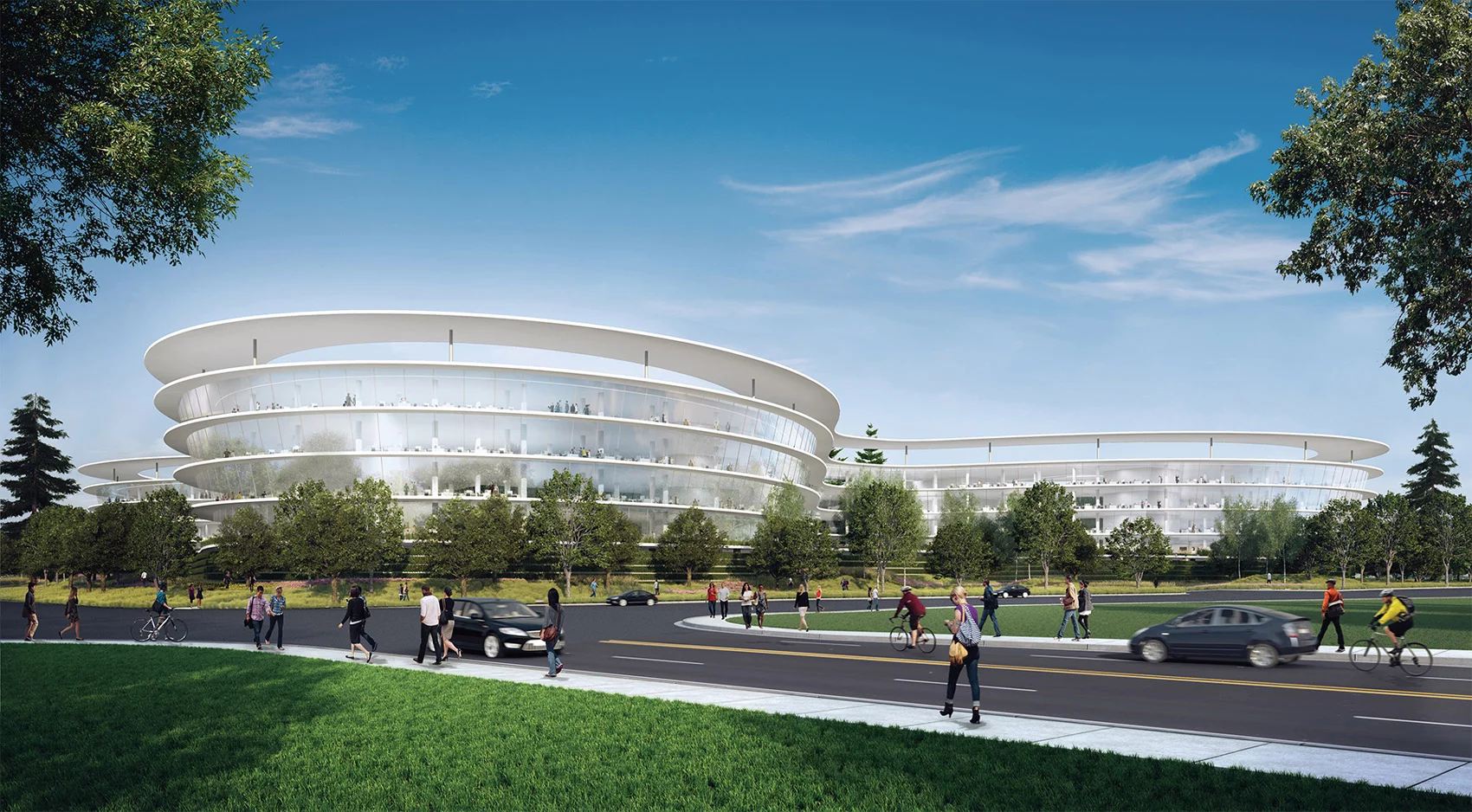 The site is well positioned to make use of local rail and road links