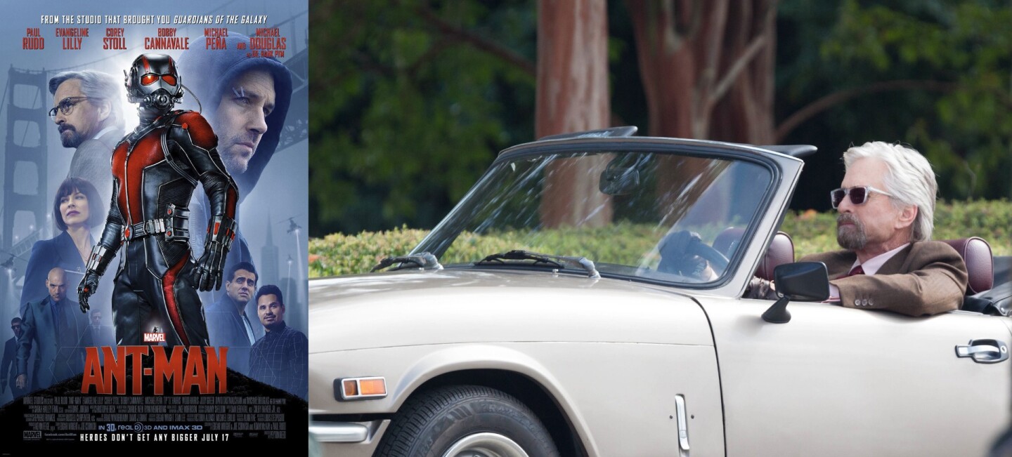 40 - Hank Pym's Triumph Spitfire from Ant-Man