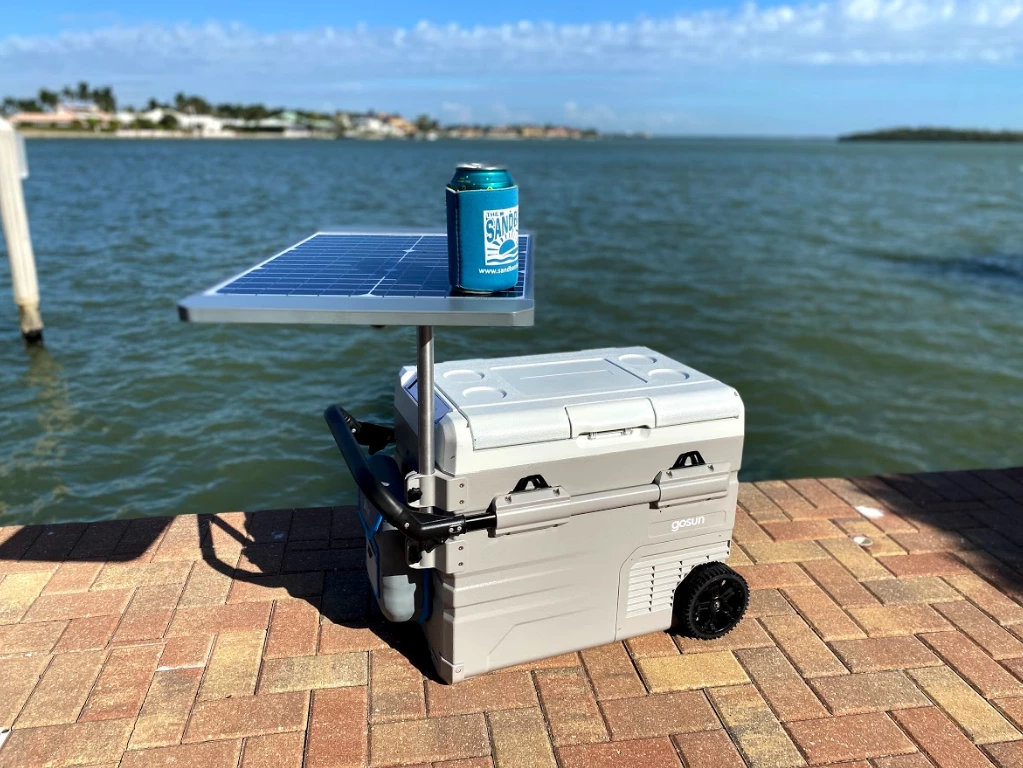 GoSun says the solar table can keep the Chillest running indefinitely, but that's a claim that demands some third-party testing