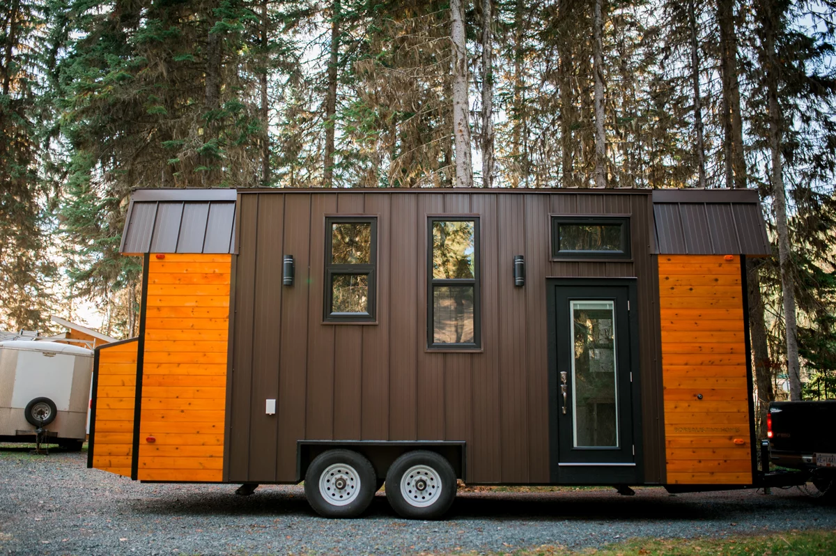 Borealis Tiny Homes told us that the Aspen is designed to handle a Canadian winter