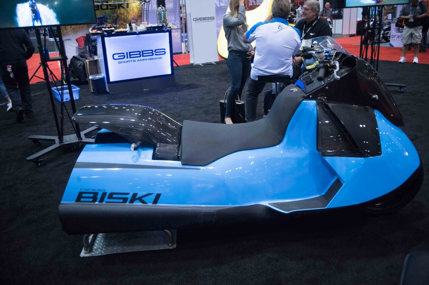 Gibbs high-speed amphibious motorcycles – ride straight into the lake