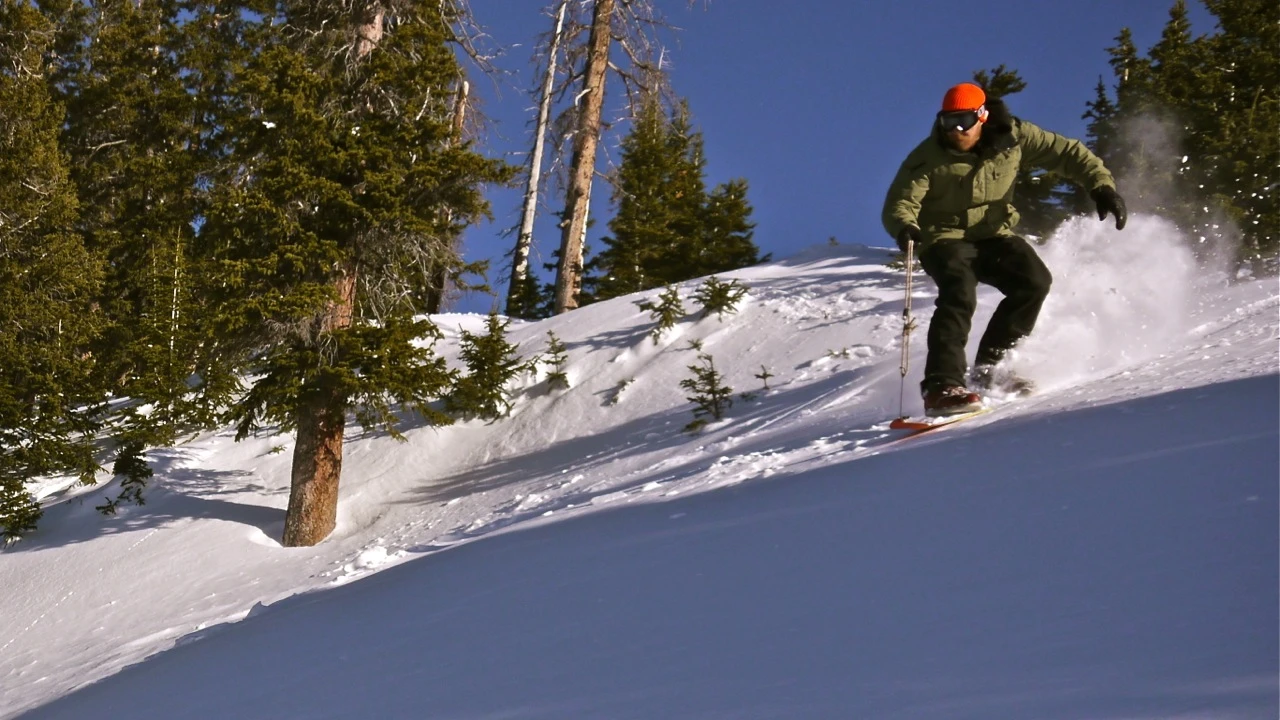 Surfing Colorado's powder Photo: Erin Paul Hines
