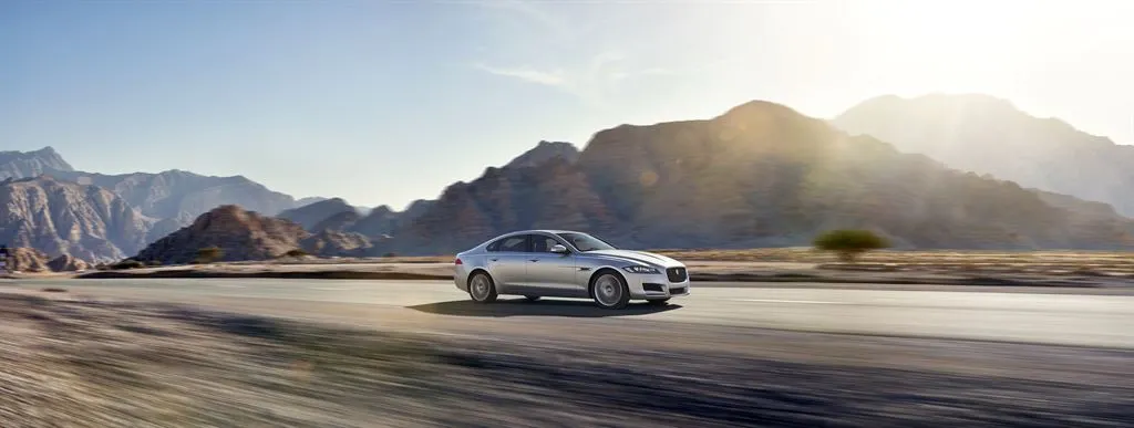 The 2016 Jaguar XF uses new noise dampening techniques