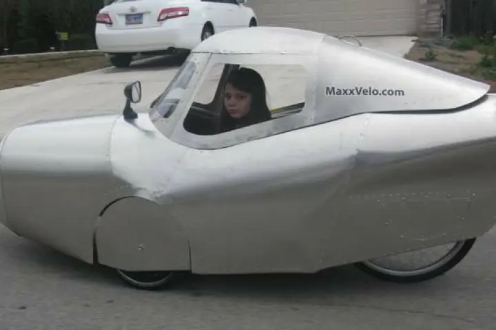 Designer Michael White's daughter drives the MaxxVelo