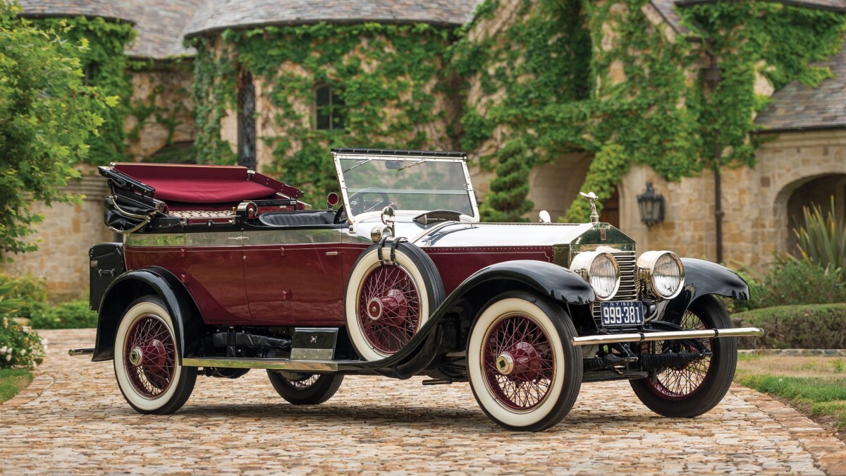 $235,200 | 1923 Rolls-Royce Silver Ghost Salamanca by Rolls-Royce Custom Coach Work | Auction Link: RM-Sotheby's