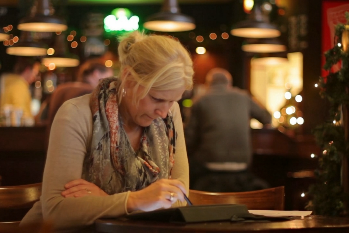 Magic Lantern's new HDR video feature - the blended image.