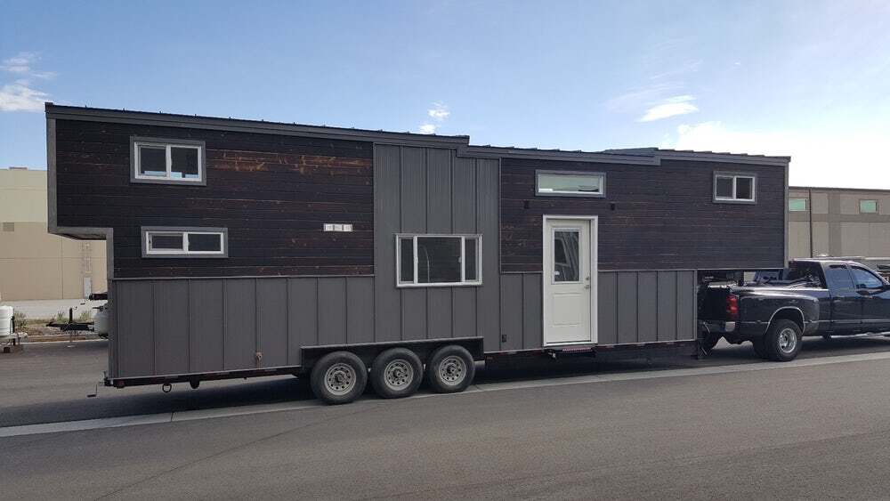 The Tiny Giant has a total floorspace of 390 sq ft (36 sq m)