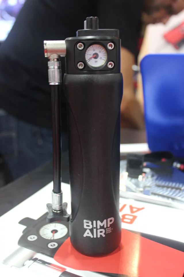The Bimp Air canister, on display at Interbike 2016