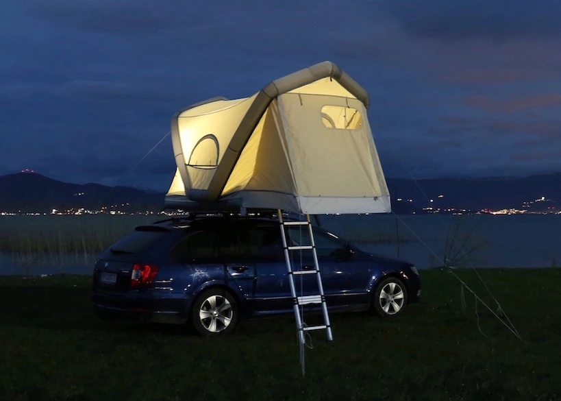 Ready for a night of sleep in the GT Roof