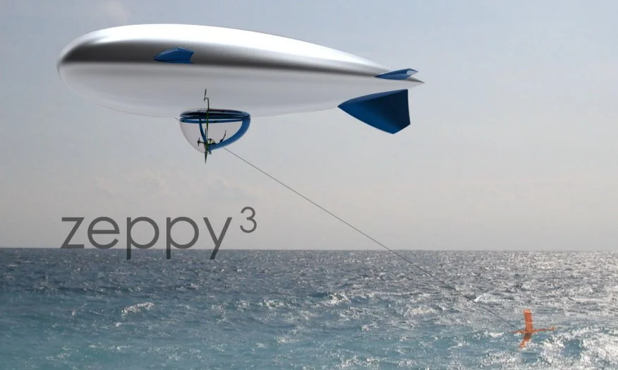 Zeppy 3 will shortly sail across a stretch of Mediterranean waters using only the power of the wind and a curved carbon foil based on the chien de mer by Didier Costes