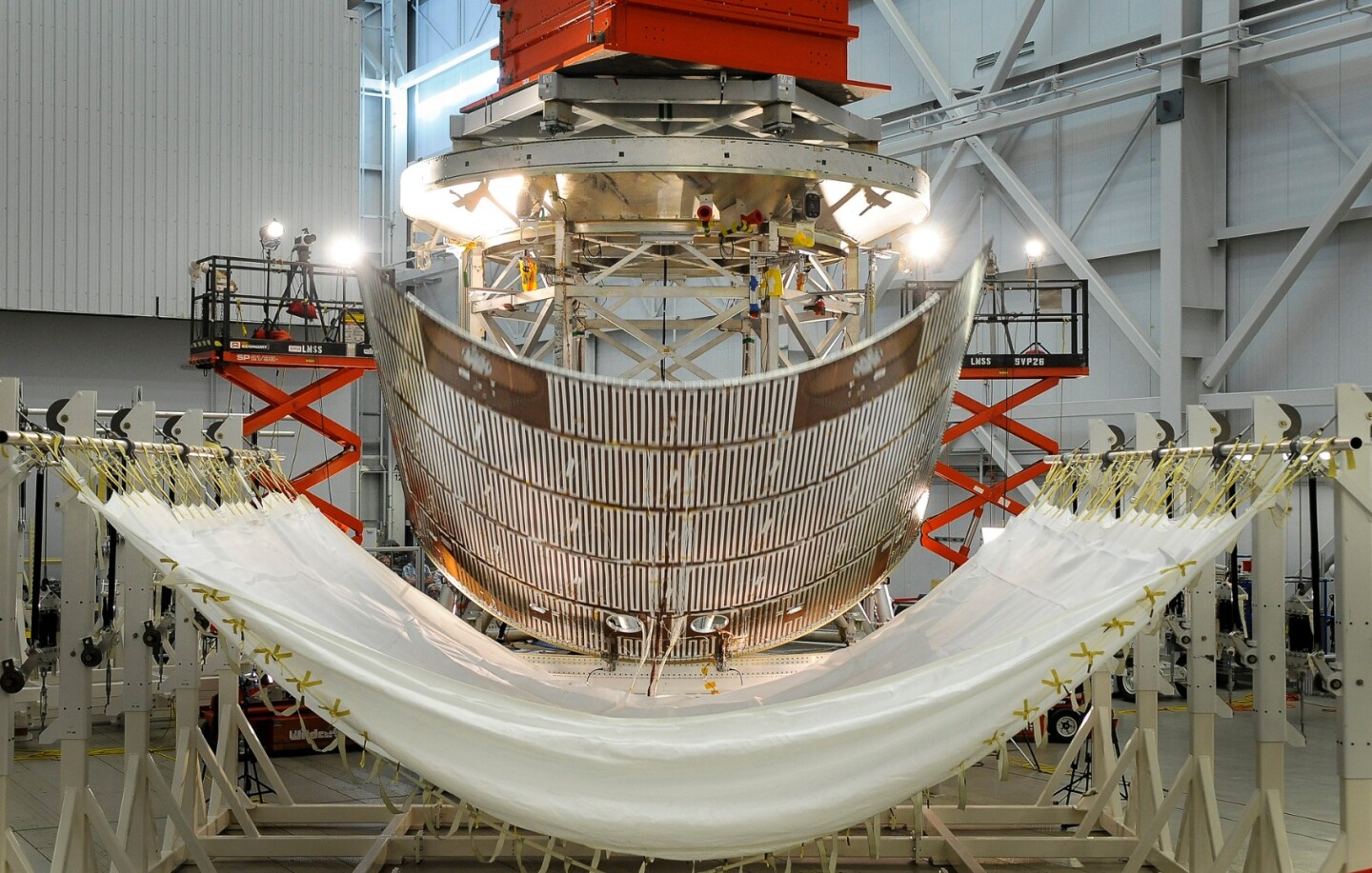 Lockheed tests Orion fairing design changes