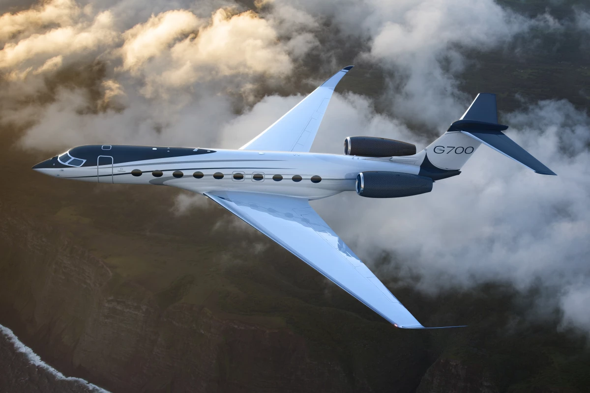 Rendering of the Gulfstream G700