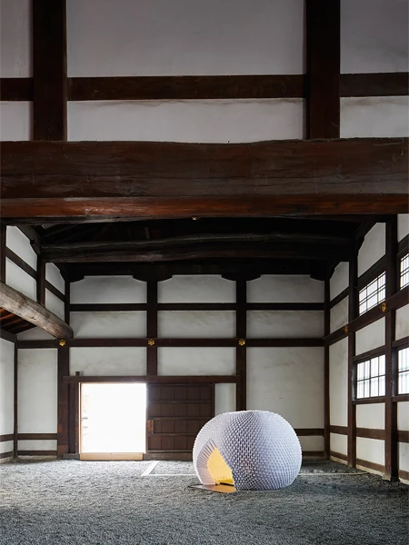 Shi-An was first constructed in Nijo-Jo Castle in Kyoto