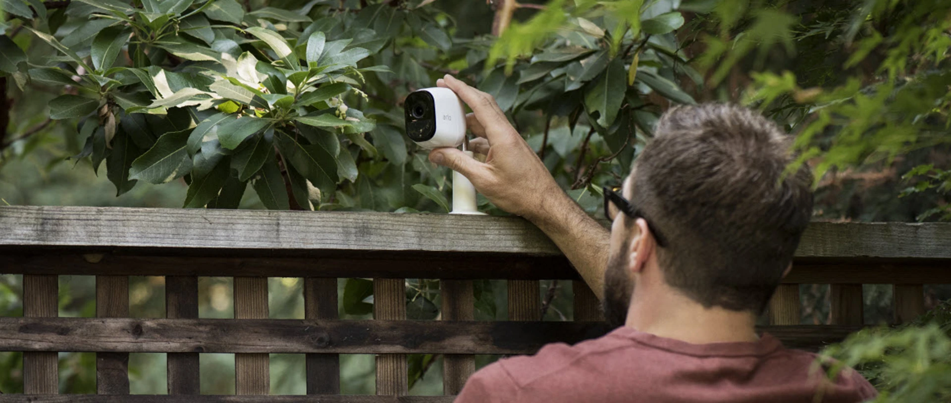The Arlo Pro uses a 130-degree viewing angle and passive infrared motion sensor to detect movement up to 23 feet away