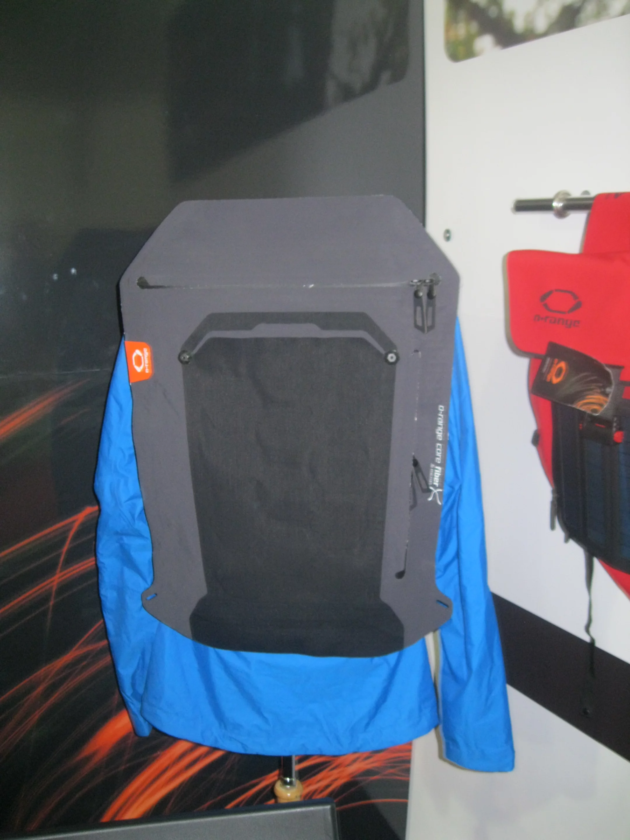 The Connector Vest functions with a number of O-range backpacks