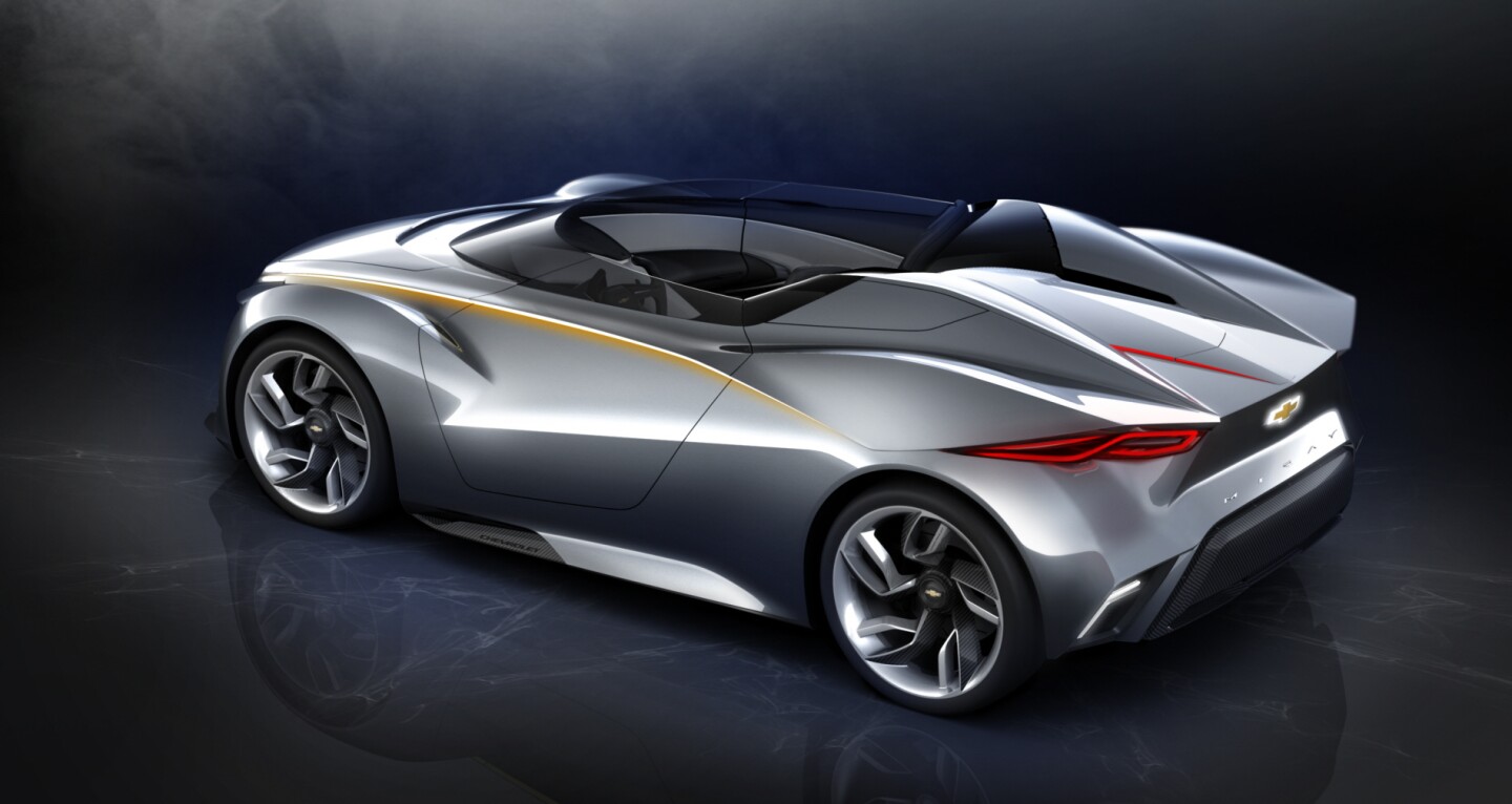 Chevrolet's Mi-ray roadster concept vehicle