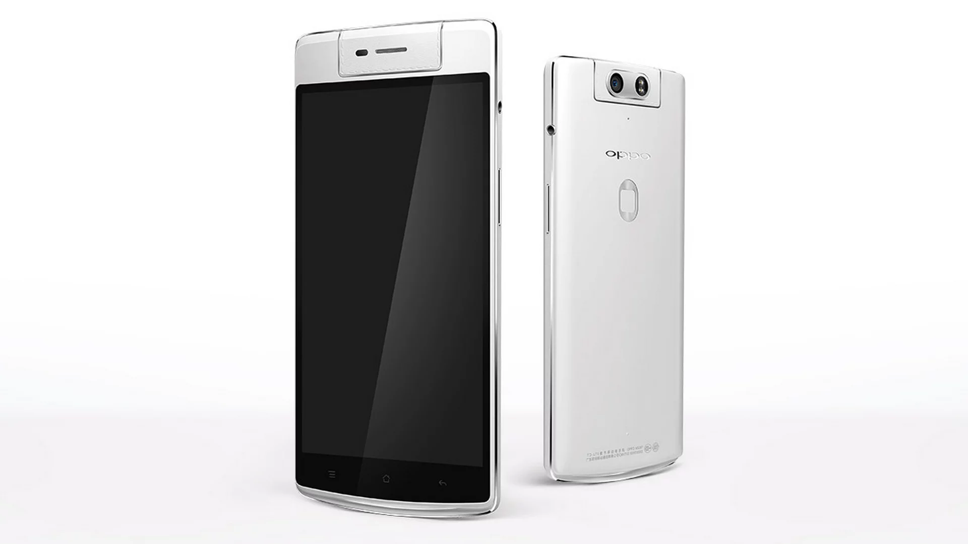 The Oppo N3 smartphone features a swiveling camera, fingerprint sensor and improved internals