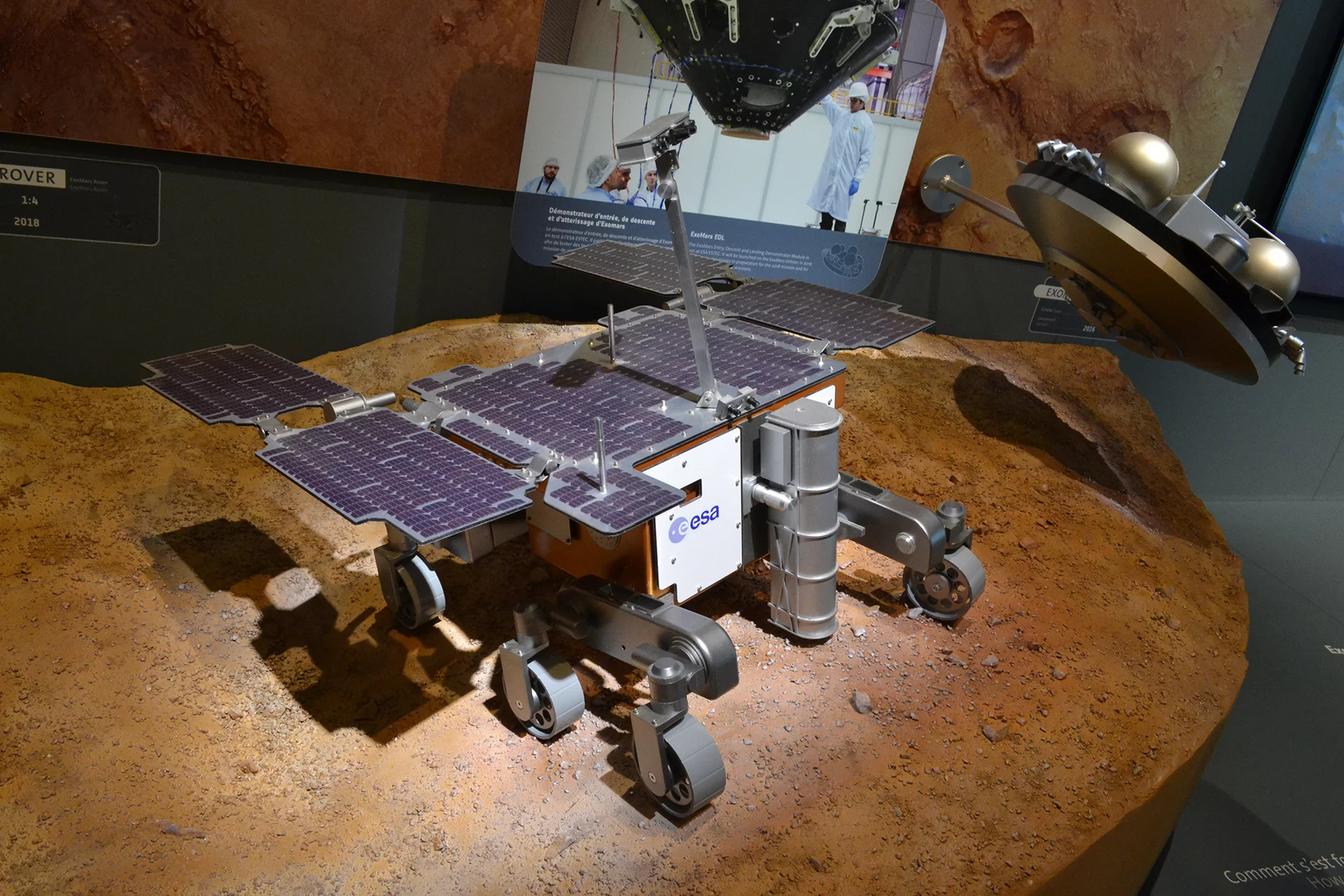 Mars Rover model (Photo: Paul Ridden/Gizmag)