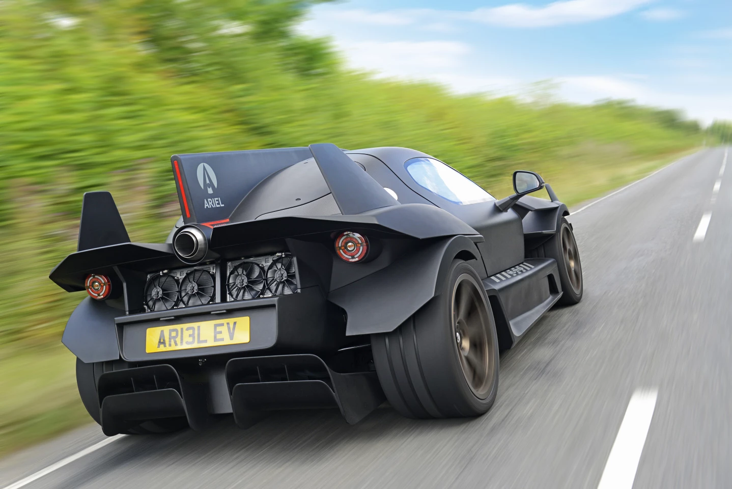 Electric acceleration with fuel flexibility ... the Ariel Hipercar promises to be like no other