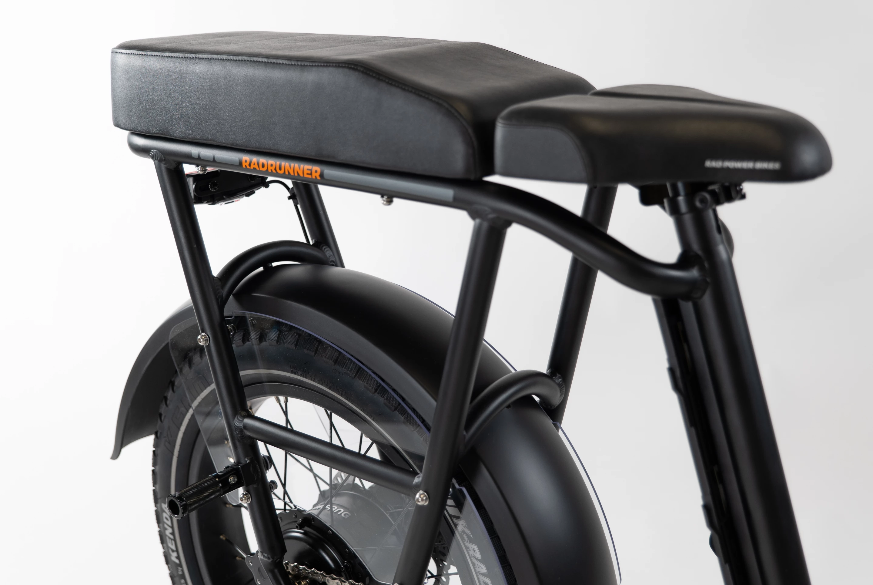 Passenger pack adds a padded seat and rear footpegs