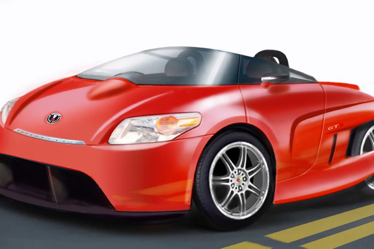 The GT3 three-wheeled electric vehicle from T3 Motion