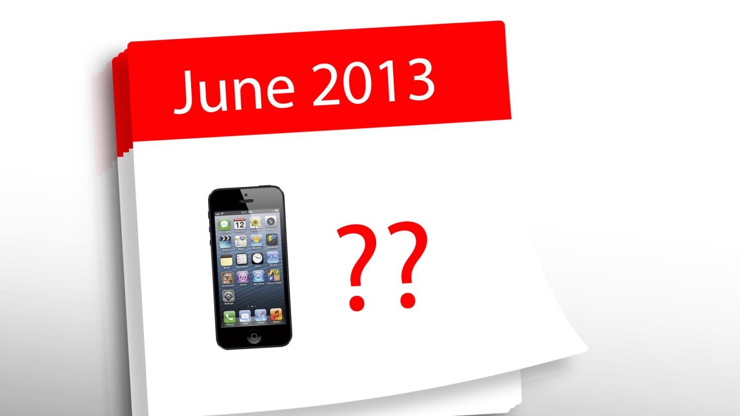 Will an iPhone 5S and redesigned iPhone 5 arrive in June?