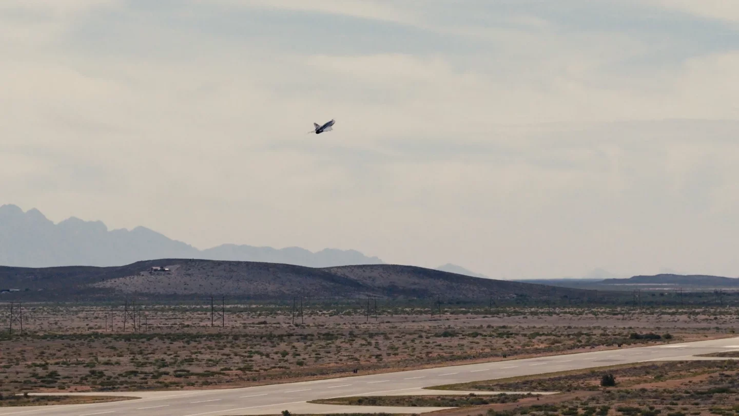 The Quarterhorse Mk 2.1 taking off