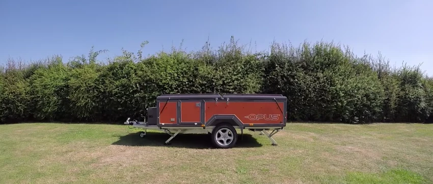 The Air Opus closed up and ready to hitch and ride