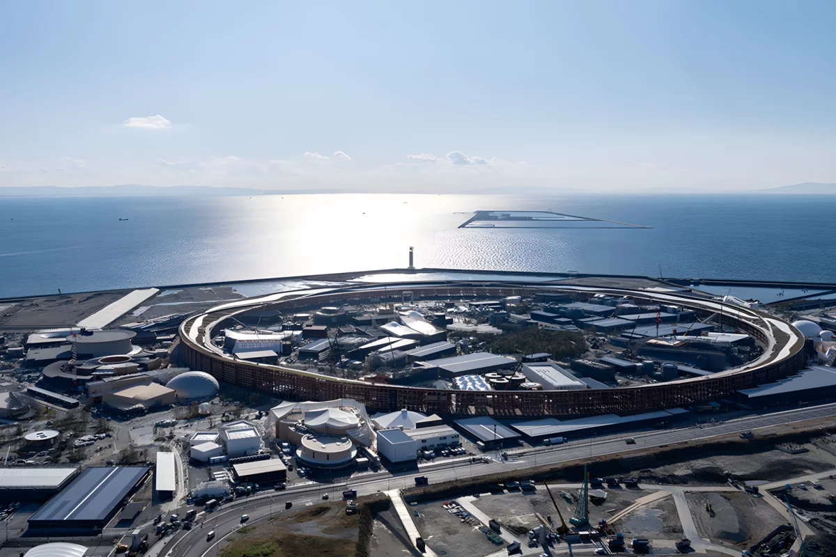 The Grand Ring has been created for the Osaka 2025 Expo event, which is currently underway in Osaka, Japan