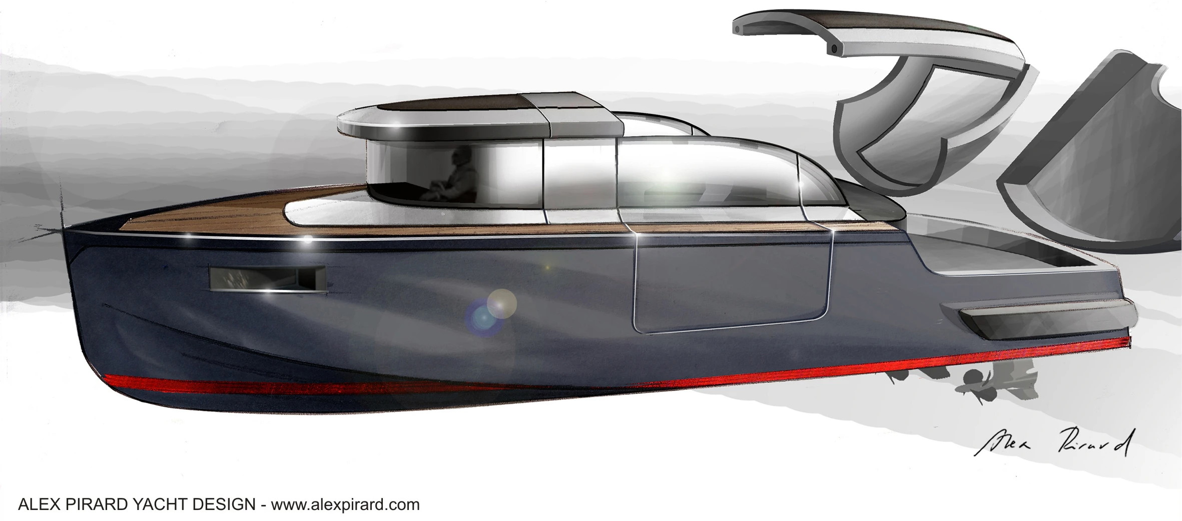 The Oronero concept drawing