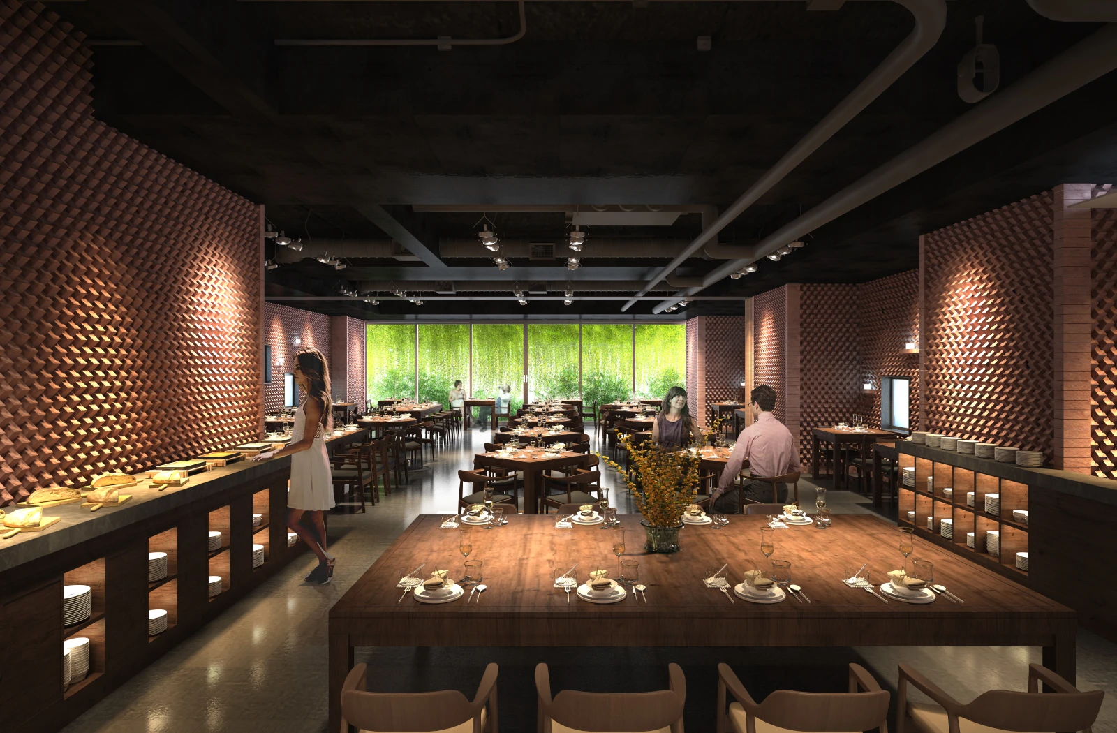 The Chicland Hotel's restaurant