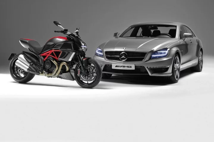The 2011 Ducati Diavel power cruiser