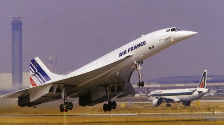 BAC Concorde Air France departing JFK