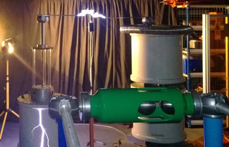 A Nokia-distributed image of the experiment