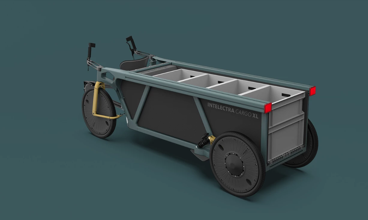 The Intelectra XL can carry up to eight Euroboxes