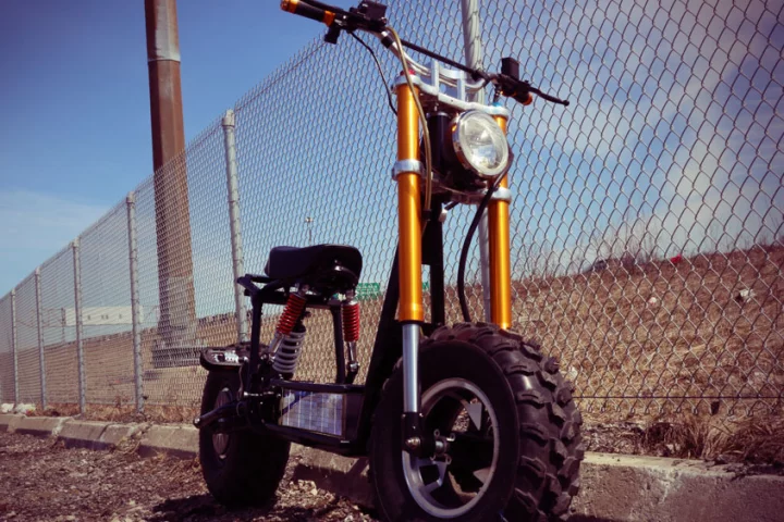 Several years in the making, the Beast features a solar-powered battery pack for eco-friendly off-road adventure