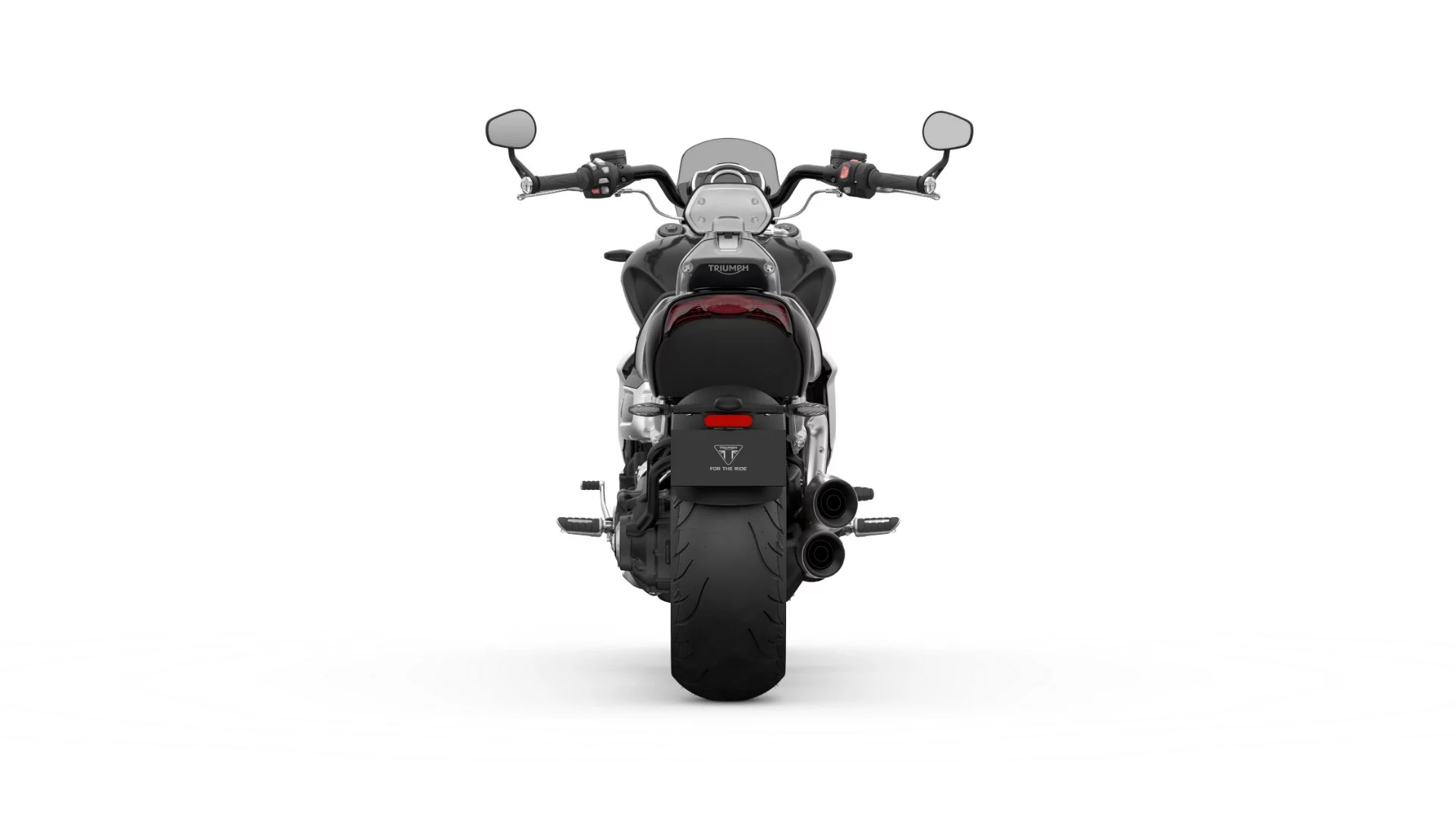 The 2020 Triumph Rocket 3 GT in Phantom Black