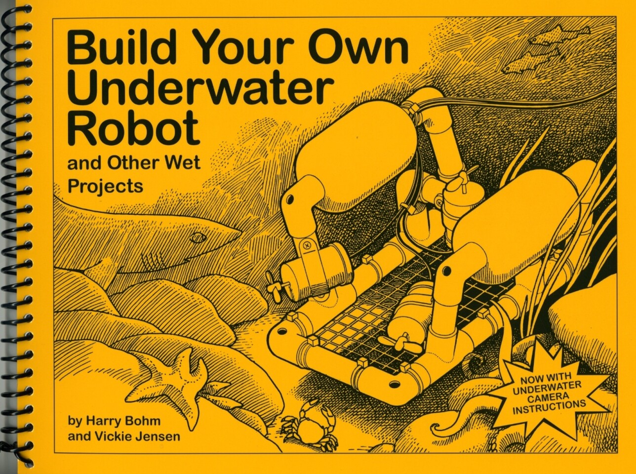 "Build Your Own Underwater Robot" is a book designed to teach children how to build underwater remote operated vehicles, but it has become very popular with marine technology fans of all ages