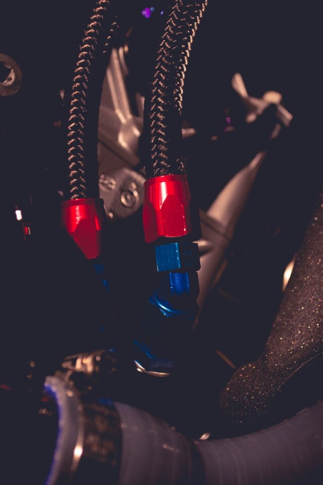 Designing a café racer around an air filter the DCR017