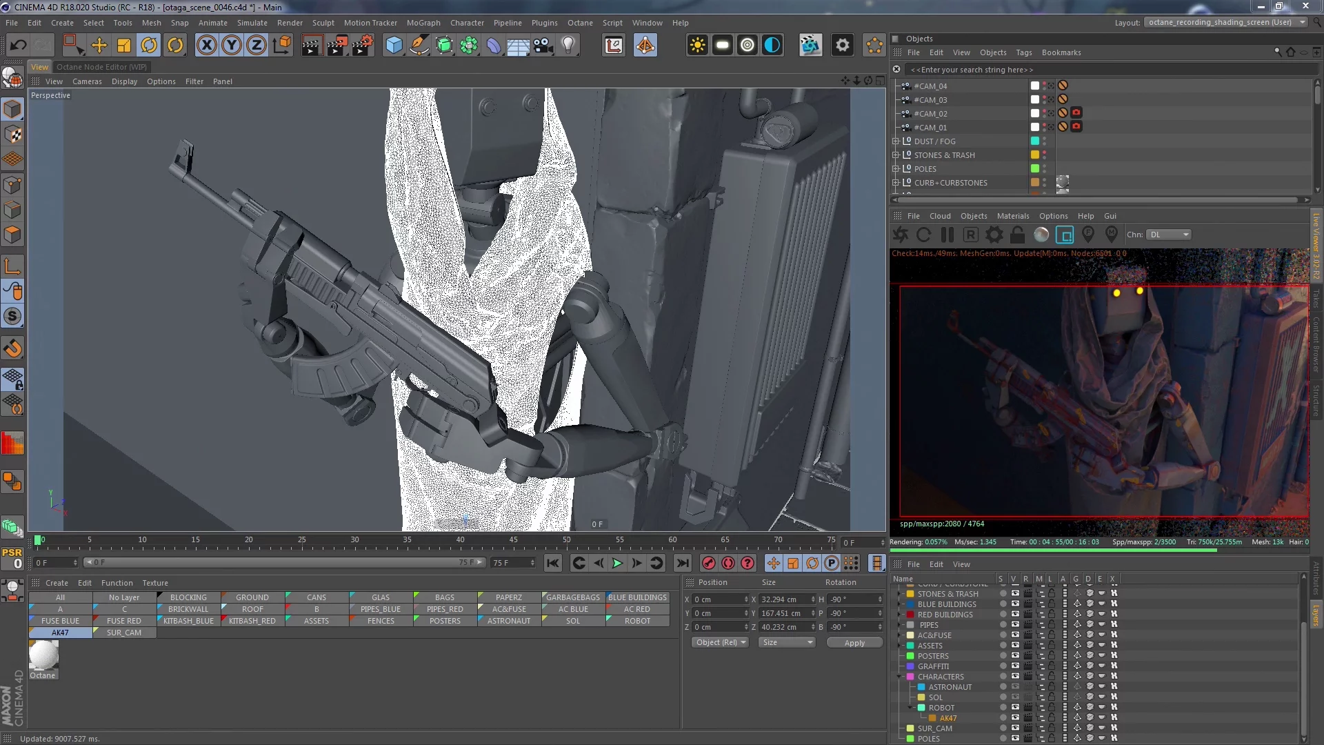 A work-in-progress screenshot from 6088AD