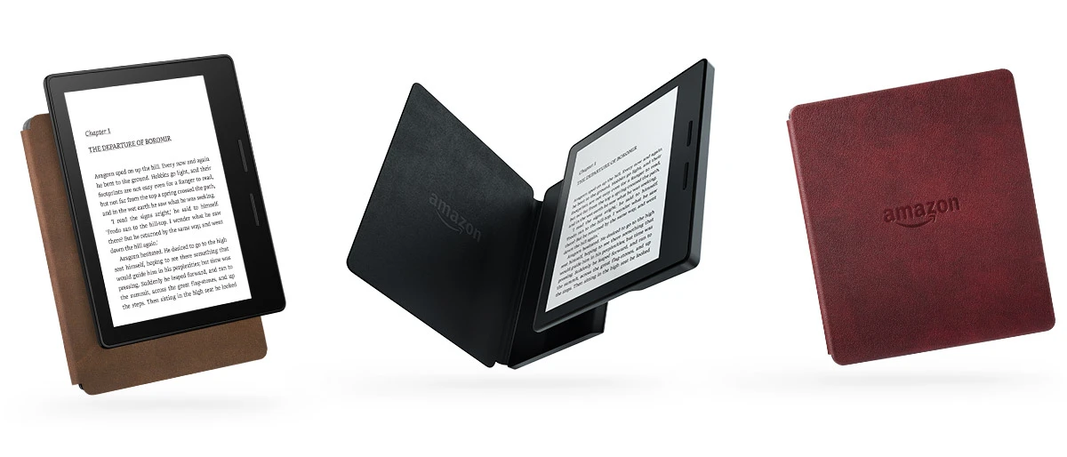An accompanying case also charges the device which, Amazon says, will allow it to last for months without needing to be plugged in