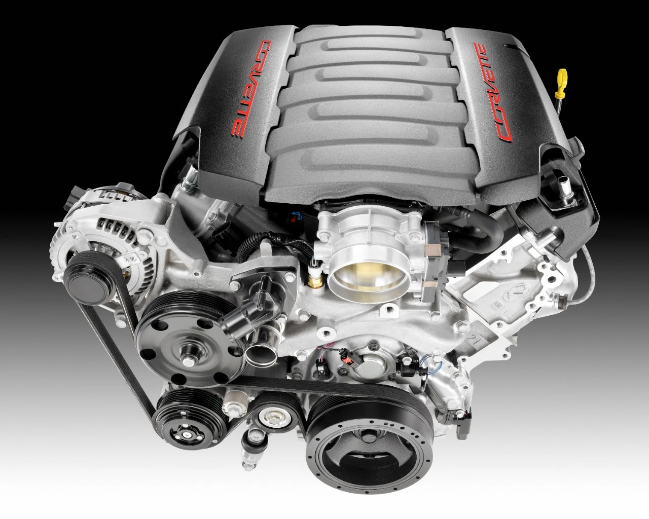 Corvette LT1 V-8 complete engine