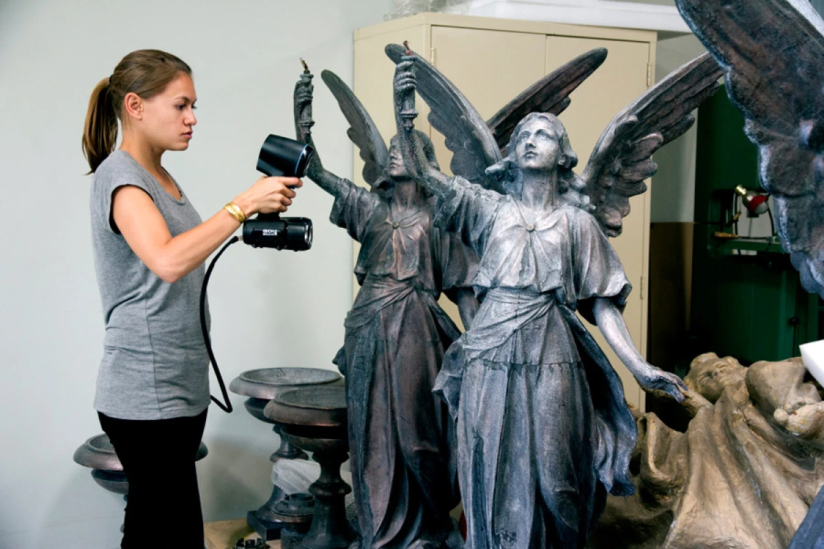 The Go!SCAN 3D scanner can generate accurate digital models of real world objects simply and quickly
