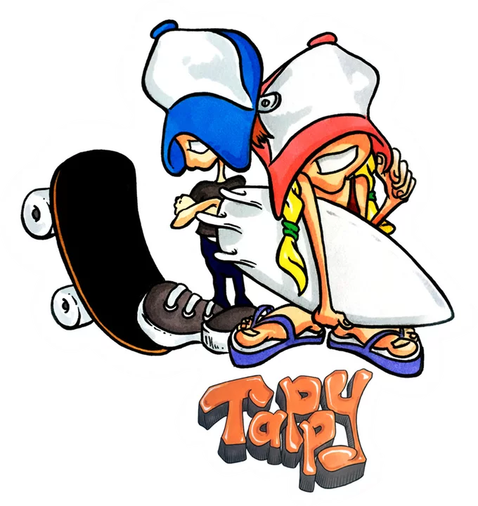 Tappy cap designs