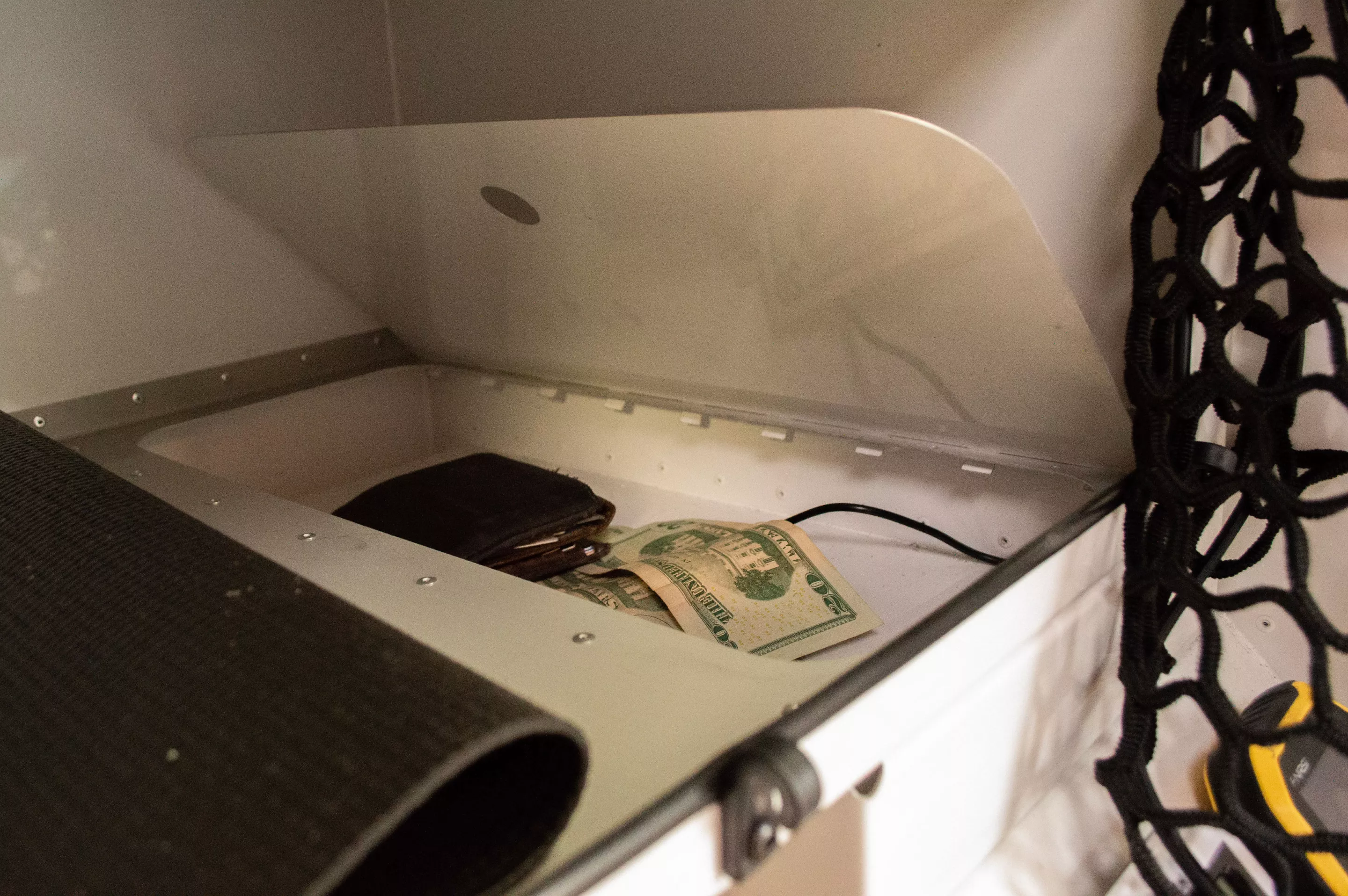 Mammoth ELE off-road trailer safe storage